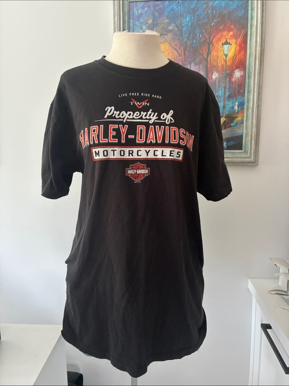 Harley-Davidson Black T-Shirt Large